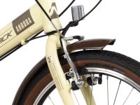 Складной велосипед Novatrack Aurora 3.6 20, год 2024, цвет Коричневый