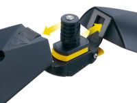 Крыло для велосипеда переднее Topeak DeFender M3 26&quot; gnn (черный)