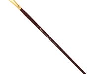 Кисть синтетика №12 скошенная Pinax "Creative 688" жесткая, длинная ручка