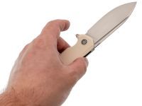 Складной нож Petrified Fish Tunny PFB05WS, сталь Sandvik 14C28N, рукоять G10