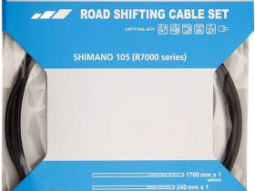 Комплект тросов и рубашек Shimano R7000 (черный)