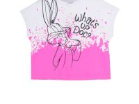 Фуфайка трикотажная для девочек (футболка)