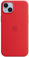 Клип-кейс Apple Silicone с MagSafe для Apple iPhone 14 Plus Красный