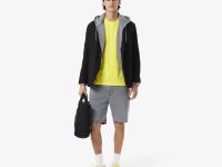 Мужская хлопковая футболка Lacoste с коротким рукавом