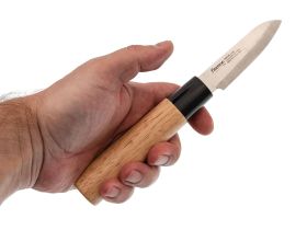 Набор из 5 кухонных ножей Fissman Pascual, деревянная подставка