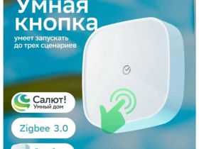 Беспроводная кнопка Sber