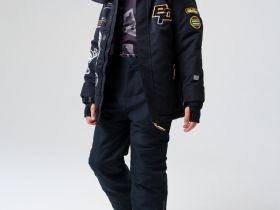 Куртка текстильная с полиуретановым покрытием для мальчиков