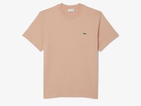 Мужская хлопковая футболка Lacoste с коротким рукавом