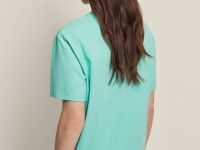 Футболка свободного силуэта с принтом