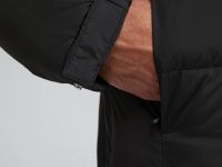 Стеганый пуховик с натуральным пухом