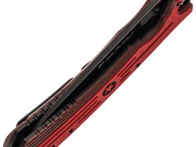 Складной нож НОКС Майор 80 Лет Победы, сталь VG10, рукоять G10, красный