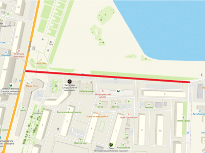 В Якутске на десять дней перекроют движение транспорта по Набережной Романа Дмитриева