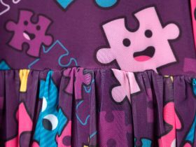 Платье трикотажное для девочек