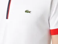 Мужское хлопковое поло Lacoste стандартного кроя