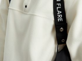 Утепленная куртка свободного силуэта