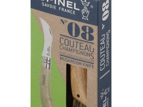 Нож грибной складной Opinel №8, нержавеющая сталь Sandvik 12C27, рукоять бук, картонная коробка