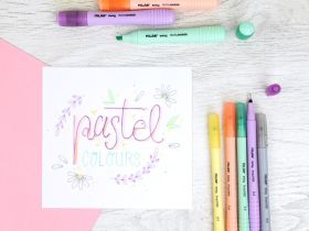 Набор текстовыделителей Milan "SWAY Pastel" 4 цвета