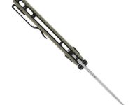 Складной нож Kizer Drop Bear 2, сталь Nitro-V, рукоять микарта, зеленый