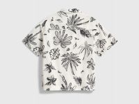 Рубашка с принтом для мальчиков, Бежевый