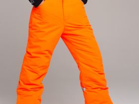 Брюки текстильные с полиуретановым покрытием для мальчиков