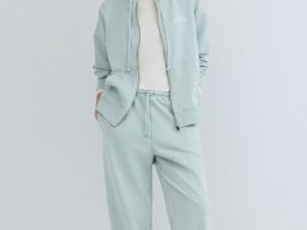 Джоггеры из мягкого трикотажа, Зеленый