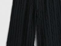 Широкие брюки на эластичном поясе, Черный