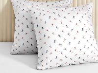 Комплект наволочек Лыжники/Skiers