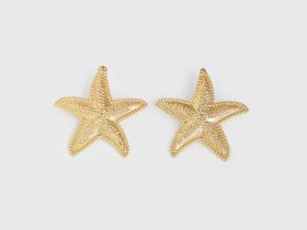 Серьги, Золотой