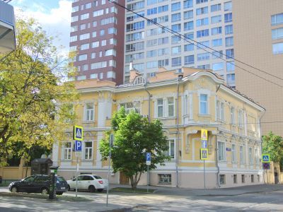 Городская усадьба А.В.Маркина, 1904-1905 гг., архитектор П.В.Харко