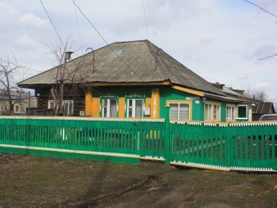 Здание, где был зверски убит Копылов Б.А.  – председатель Маношкинской РКП (б) в январе 1931 г., во время кулацкого восстания