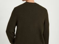 Джемпер прямого силуэта с добавлением шерсти