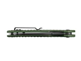 Нож складной Ruike P123-MG, сталь 14C28N, рукоять микарта, зеленый
