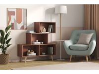 Картина Абстракция Терракотовый 60x60