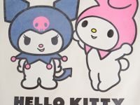 Сумка-шоппер с принтом для девочек, Белый