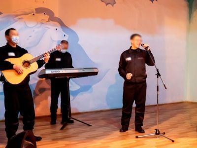 В исправительной колонии № 1 создан вокально-инструментальный ансамбль «Надежда»