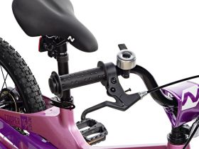 Детский велосипед Novatrack Cooper 16, год 2025, цвет Фиолетовый