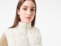 Женский утепленный двусторонний жилет Lacoste