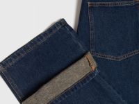 Утеплённые джинсы для мальчиков, Синий