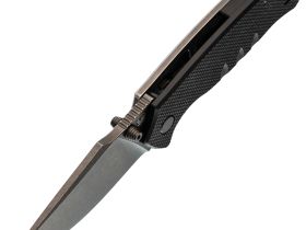 Нож Barmaley Knives Seadevil, сталь D2, рукоять G10/сталь, черный