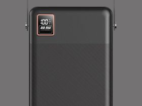 Внешний аккумулятор Deppa NRG Turbo V4 80000 mAh черный