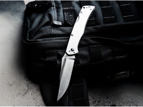 Складной нож Boker MEK, сталь Nitro-V, рукоять сталь