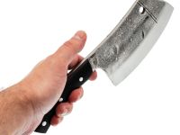 Тяпка Титов и Солдатова №6, сталь 9ХС, рукоять микарта