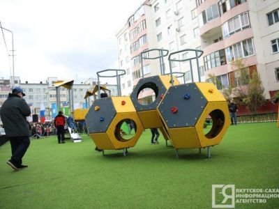 В Якутии завершают благоустройство территорий по программе «1000 дворов на Дальнем Востоке»