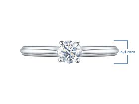 Кольцо из белого золота э4012кц07200753