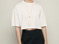 Укороченная футболка