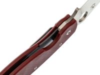 Складной нож Steelclaw Боец-3, сталь D2, рукоять G10, бордовый