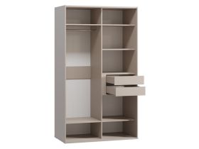 Шкаф-купе Беррингтон 2-120x210 Латте