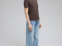 Футболка приталенного кроя из хлопка