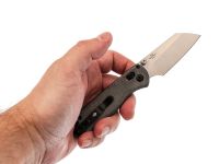 Складной нож Kizer Drop Bear 2, сталь Nitro-V, рукоять микарта, черный