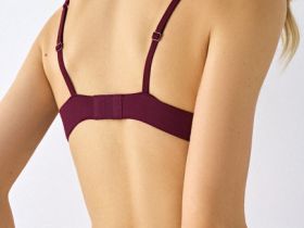 Бюстгальтер на косточках, Фиолетовый